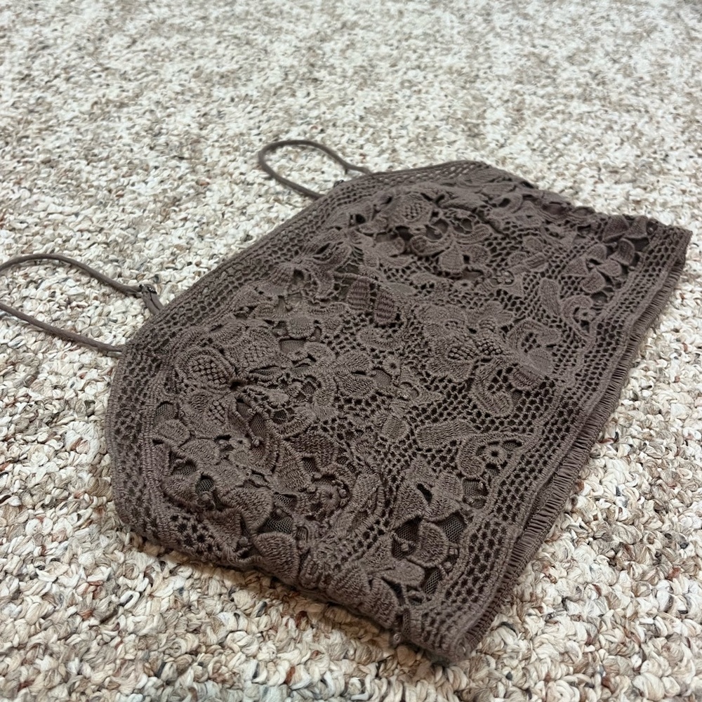 Free People Lyra Bralette Dusty Trail